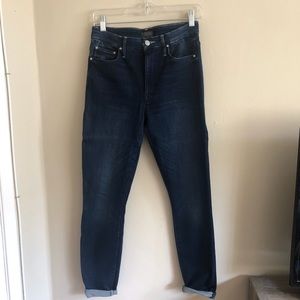 MOTHER high waisted Looker jeans